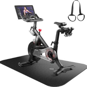Treadmill Mat,Bike Mat,Stationary Bike Mat,Foldable Treadmil...