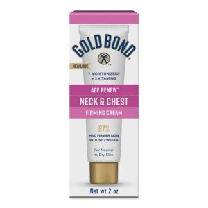 Gold Bond Age Renew Neck & Chest Firming Age Renew Cream, 2 ...