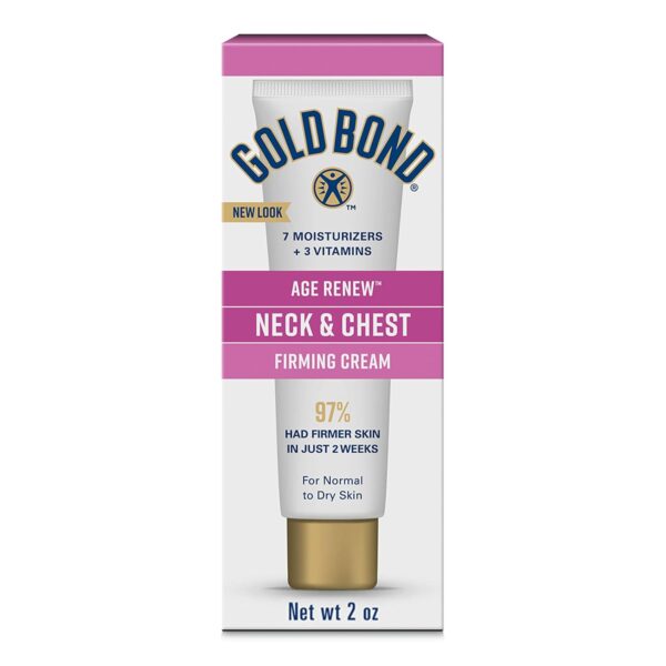 Gold Bond Age Renew Neck & Chest Firming Age Renew Cream, 2 ...