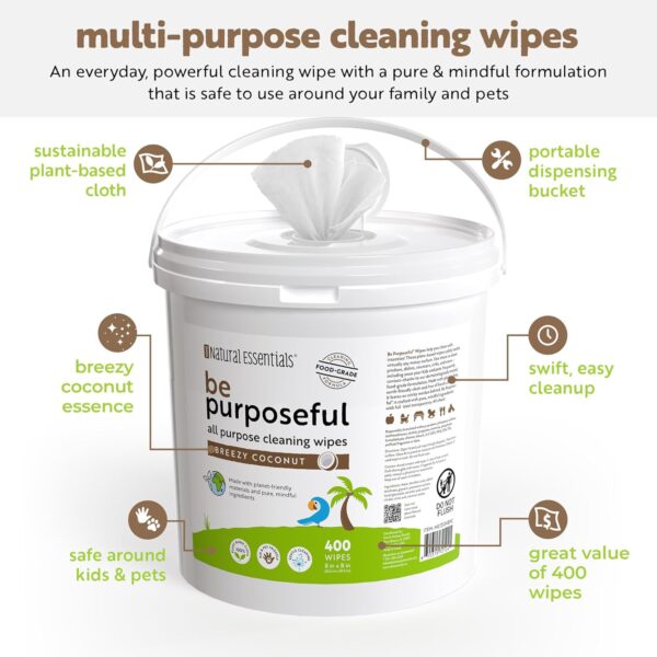 Be Purposeful Cleaning Wipes, All Purpose & Baby & Safe Hous...