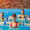 Water Aerobics Set for Aquatic Exercise 1 Pair Swimming Glov...