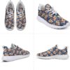 Camouflage Orange Star Baseball Girl Skateboard Casual Shoes...