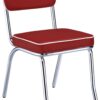 Coaster Home Furnishings Retro 1950s Soda Fountain Diner 5-P...
