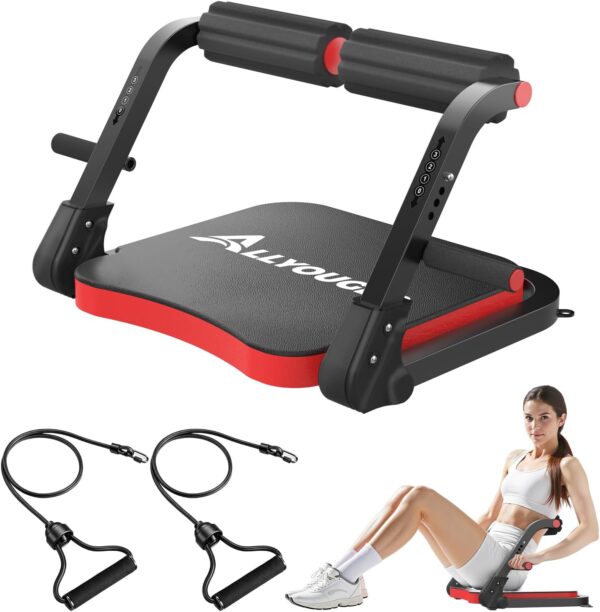 Ab Machine,Sit Up Machine & Core Exercise Equipment, Ab Work...