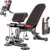 Adjustable Weight Bench - Utility workout Benches for Exerci...