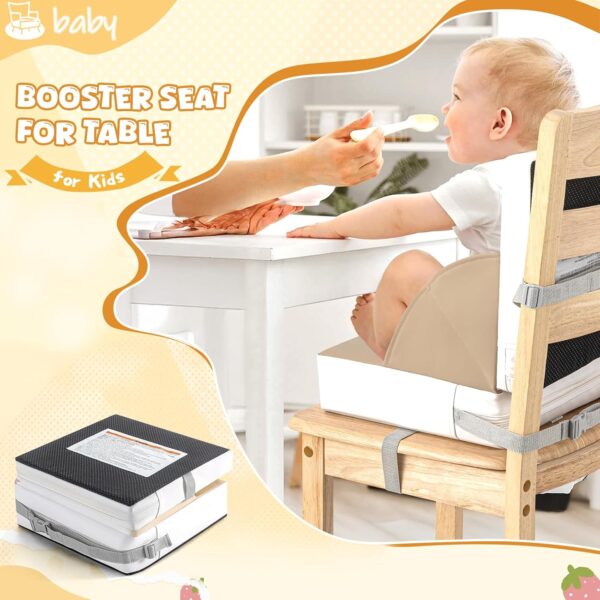 Toddler Booster Seat, Baby Booster for Dining Table, Travel ...