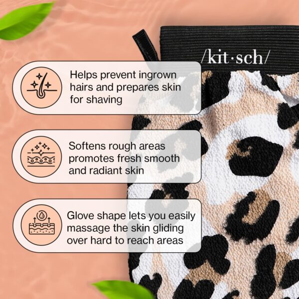 Kitsch Exfoliating Glove – Korean Exfoliating Mitt & Deep Ex...