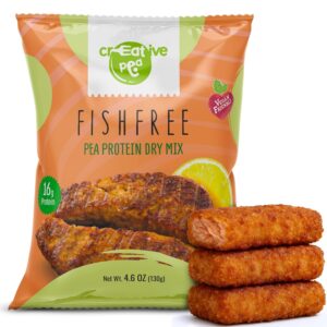 Plant-Based Meat: Vegan Fish Substitute Made from Pea Protei...