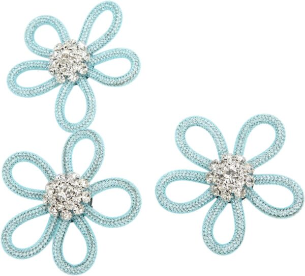 Shoe Clips 3pcs, Rhinestones Shoes Jewelry Decoration Shoe B...
