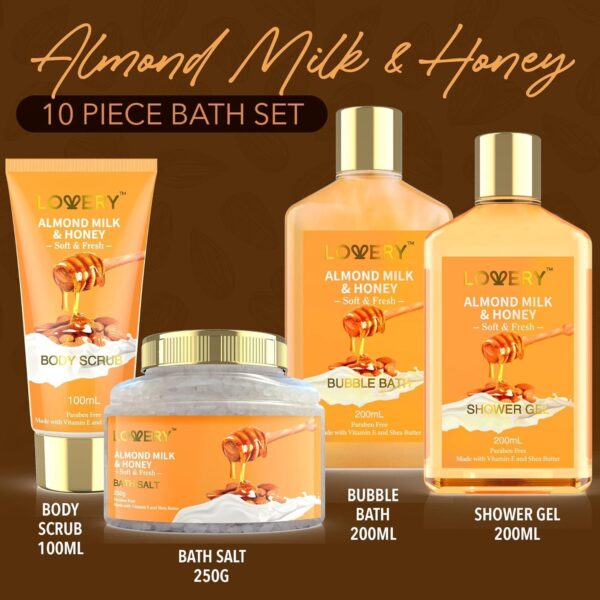 Gifts for Women Gift Basket for Women - 10 Pc Almond Milk & ...