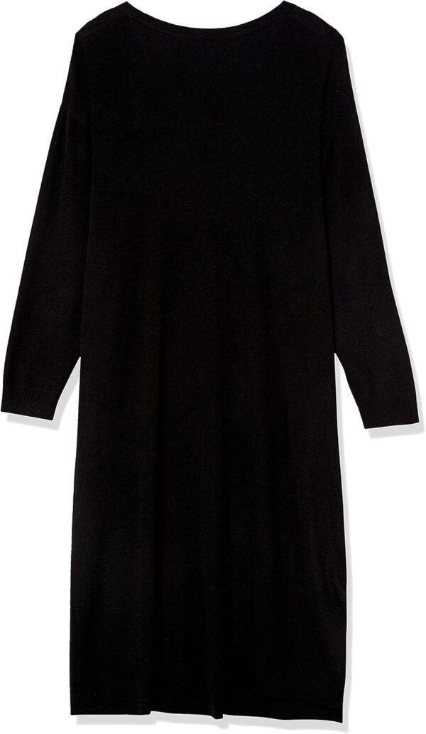 The Drop Women's Suki Rib Midi V-Back Dress