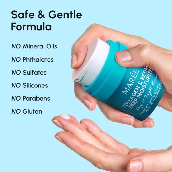 MAREE Face Moisturizer Retinol Cream for Face - Wrinkle Crea...