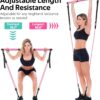 Pilates Bar Kit with Resistance Bands, Multifunctional Pilat...