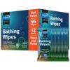 Inspire Thick Rinse Free Body Wipes, Extra Large Washcloths ...