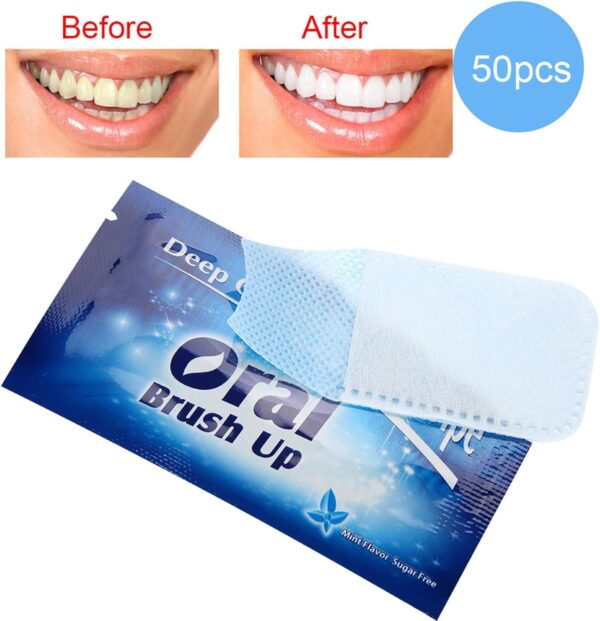 Lingettes Anti Tache Dent,Brush Ups Baby Teeth Wipes Oral Up...