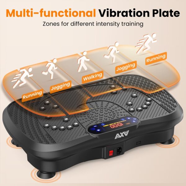 AXV Vibration Plate Fitness Platform Exercise Machine Vibrat...