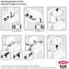 OXO Tot Perch Booster Seat with Straps, Gray