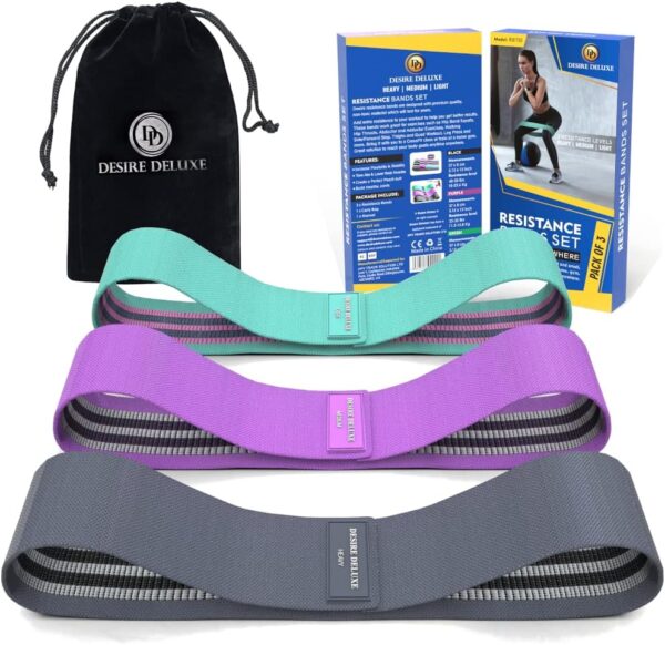 Desire Deluxe Resistance Band Exercise Workout Equipment Ban...