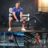 Battle Ropes Black Workout Rope 1 inch Battle Ropes for Home...