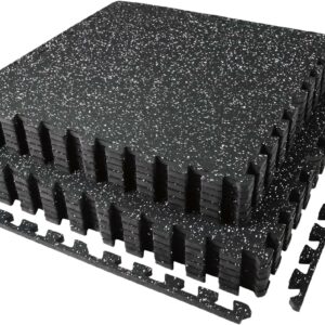 AIRHOP 0.56in Thick 48 Sq Ft Exercise Equipment Mats, 12 Til...