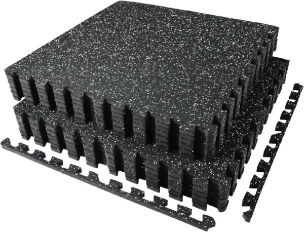 AIRHOP 0.56in Thick 48 Sq Ft Exercise Equipment Mats, 12 Til...