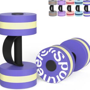 Sportneer Water Weights Aquatic Exercise Dumbbells Water Dum...
