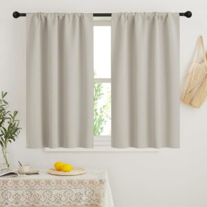 RYB HOME Blackout Curtains for Bedroom, Small Window Shades ...