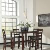 Signature Design by Ashley Coviar 5 Piece Counter Height Din...