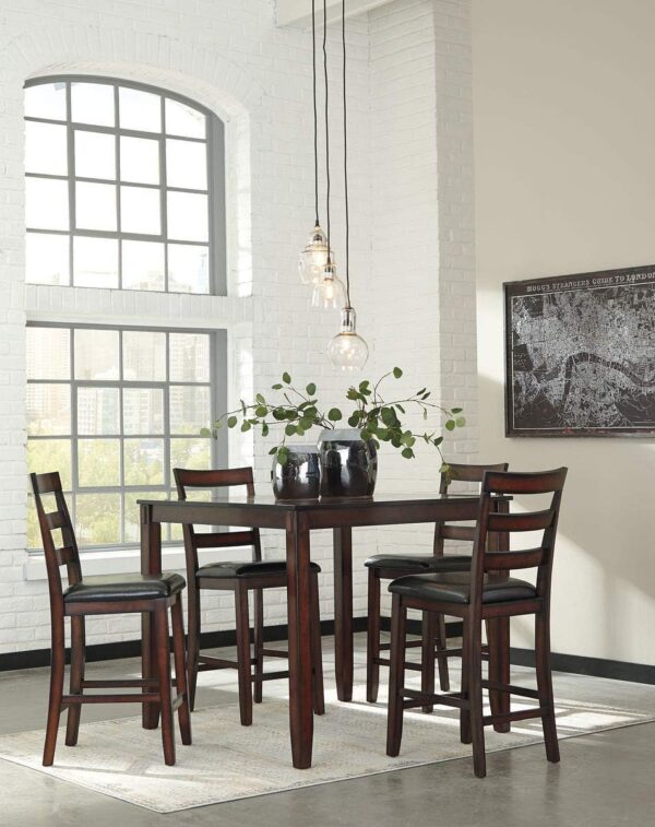 Signature Design by Ashley Coviar 5 Piece Counter Height Din...