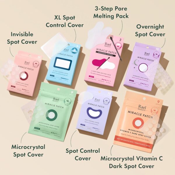 Rael Pimple Patches, Miracle XL Spot Control Cover - Hydroco...