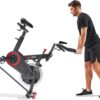 Sunny Health & Fitness Magnetic Belt Drive Indoor Cycling Bi...