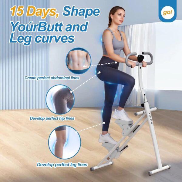 Stair Stepper for Home Vertical Climber, Foldable Full Body ...