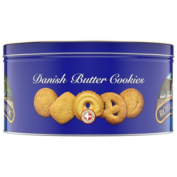 Royal Dansk Danish Cookies Tin, butter, 24 Ounce