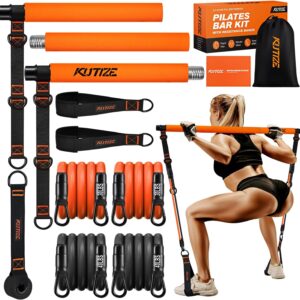 Pilates Bar Kit with Resistance Bands, Pilates Equipment, Mu...