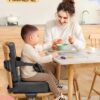 HOMEAL Booster Seat for Kitchen Chair, Breathable Toddler Bo...