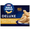 Kraft Deluxe White Cheddar & Garlic & Herbs Mac & Cheese Mac...