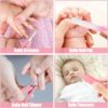 Baby Healthcare and Grooming Kit for Newborn Kids, 24PCS Upg...