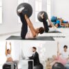 Trideer Extra Thick Yoga Ball Exercise Ball, 5 Sizes Gym Bal...