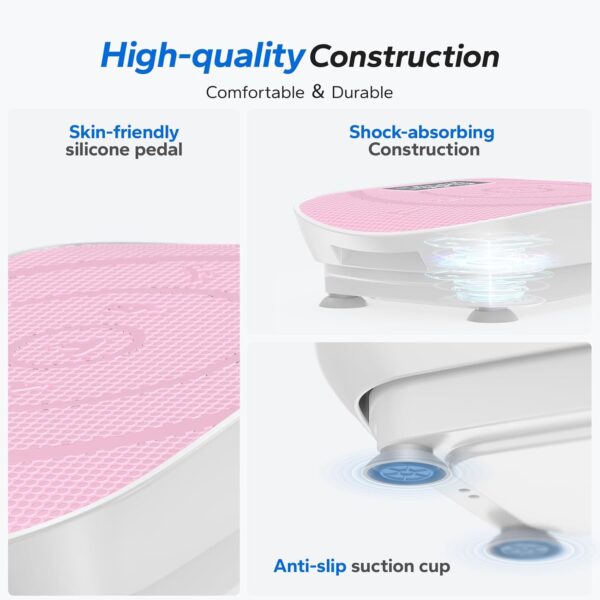 MERACH Vibration Plate Exercise Machine, Whole Body Workout ...