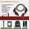VEICK Resistance Bands, Exercise Bands, Workout Bands, Resis...