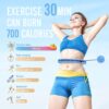 JKSHMYT Weighted Hula Circle Hoops for Adults Weight Loss, I...