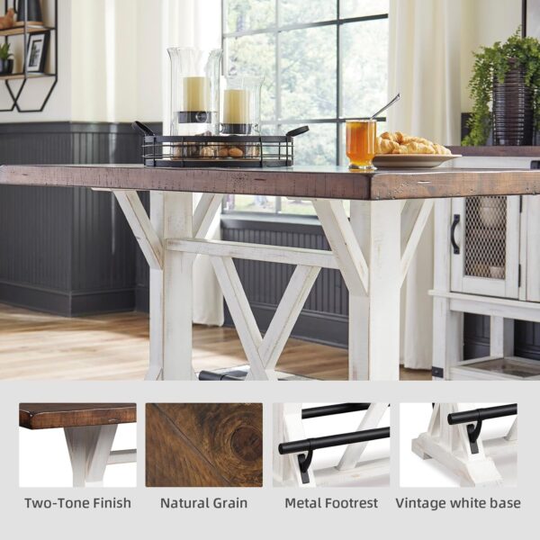 Signature Design by Ashley Valebeck Rustic Farmhouse 36" Cou...