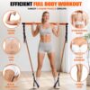 Pilates Bar Kit with Resistance Bands, Pilates Equipment, Mu...