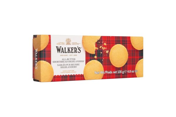 Walker's Shortbread Highlanders, All-Butter Shortbread Cooki...