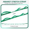 Stretching Strap Yoga Straps for Physical Therapy, 10 Loops ...