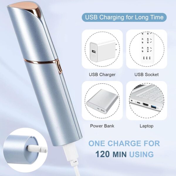 Facial Hair Removal for Women, Electric Painless Facial Hair...