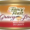 Purina Fancy Feast Gravy Lovers Beef Feast Grilled Gourmet C...