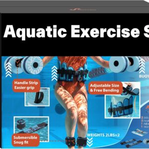 Water Aerobics Pool Exercise Equipment: Sportneer Water Work...
