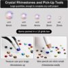 B7000 Clear Glue with 4000PCS Transparent AB Rhinestones for...