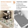 LOKHOM Dish Drying Mat for Kitchen Counter, 18"x24" Absorben...